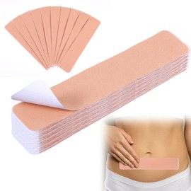 50pcs Thigh Lift Tape for Women, Waterproof Tummy Lifting Body Tape Elastic Skin Tightening Patches Long Lift Patches for Loose Skin Flat Stomach Back Fat Belly