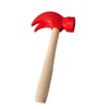 Kisangel 1Pcs Wooden Hammer Mini Simulation Hammer Maintenance Pretend Play