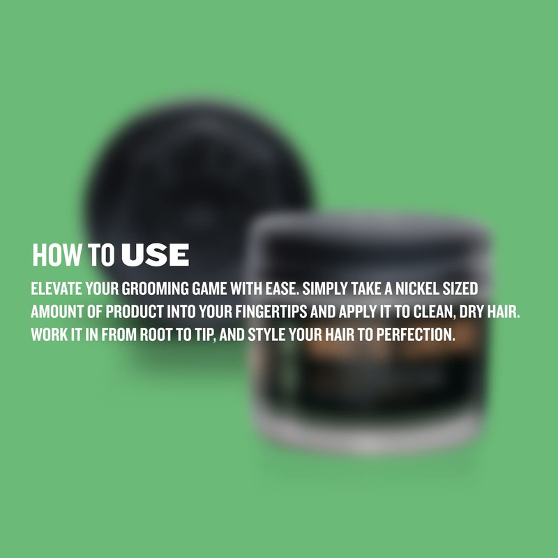 GIBS Tea Tree Pomade Plus, Medium-Plus Hold with Medium to