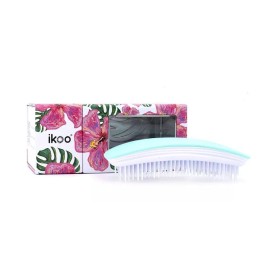 Ikoo Home Effortless Detangling Ergonomic Brush Bali Breeze Metallic