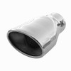 Rumplex Exhaust Trim Oval Stainless Steel Sports Exhaust Tailpipe End