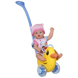 BABY born Push Along Berta, Push Along Doll Toy for Sensory Experience Play, For 43cm dolls or smaller, Suitable for Children Ages 3+, 838938 Zapf Creation