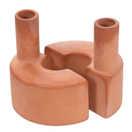 YUESHICO Self-Watering Stakes Terra Cotta Spikes Planter Water Storage Tank Automatic Terracotta Watering Devices Globes Reusable Plant Watering Stakes Watering Spikes Planter Pot Waterer Set