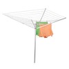 Household Essentials 17120-1 Rotary Outdoor Umbrella Drying Rack | Aluminum
