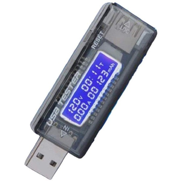 homefunny USB Current Voltage Tester, Checkers, 4 – V/0 – A Fast Charge QC2.0 0 X