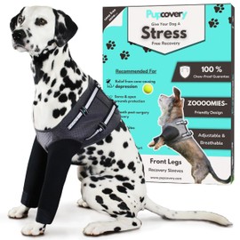 Dog Cone Alternative - Hot Spot Recovery Sleeves, Wound Protection & Hygroma Treatment for Dogs, Reduce Stress & Anxiety, Waterproof & Breathable, Prevent Licking, Ideal Post-Surgery Suit (Large)