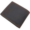 myledershop Buffalo Full Leather Horizontal Wallet RFID & NFC Protection
