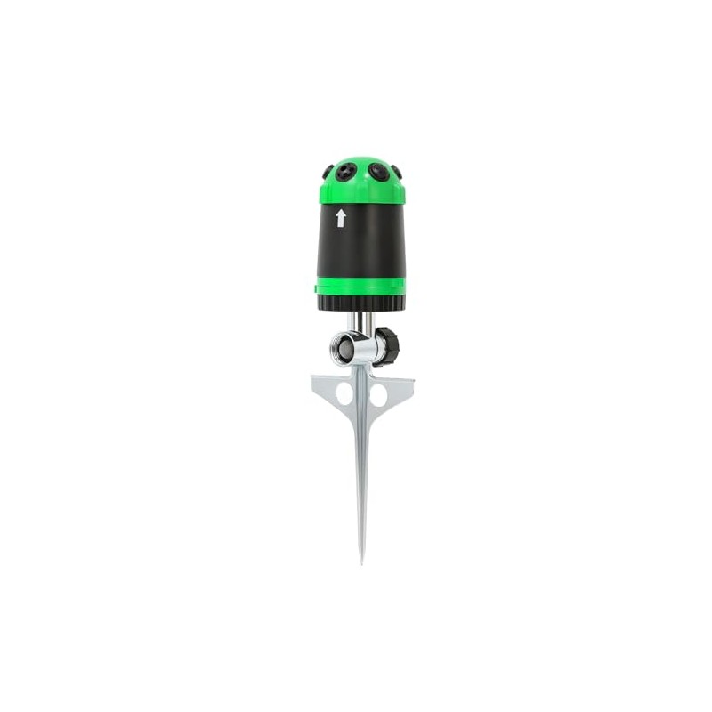 Restmo Multi-Adjustable Lawn Sprinkler with 6 Spray Modes