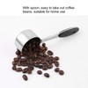 Coffee Beans Canister with Exhaust Valve Stainless Steel Storage Sealing