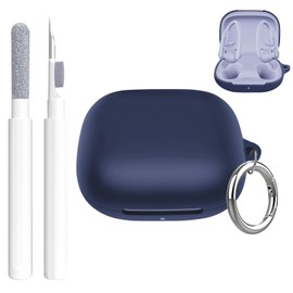 Aircawin for Beats Powerbeats Pro 2 Case Cover 2025,Premium Soft Flexible Silicon Cover with Keychain and Cleaing Pen for Powerbeats Pro 2 Cover Wireless Earphones,Headphone Accessories-Blue