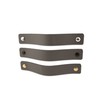 Brute Strength - Leather Handles for Furniture - Dark Grey