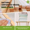 VAZINE Wooden Pasta Drying Rack with 12 Detachable Rods &