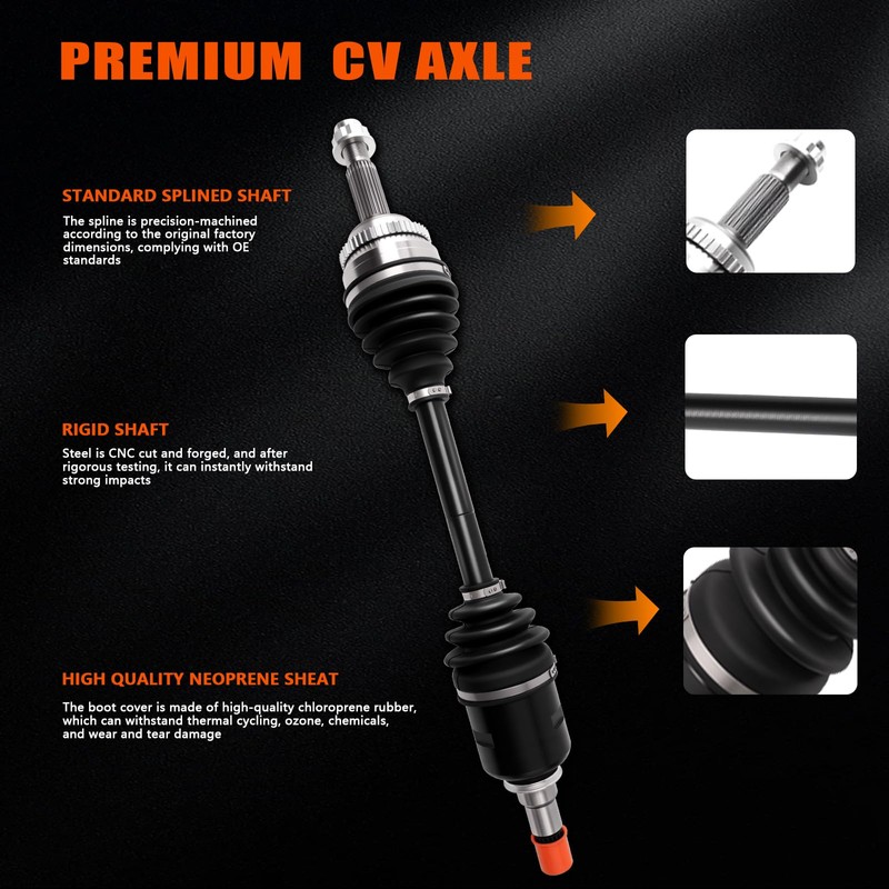 YWPXMY front CV Axle ShaftAssembly Compatible with Corolla 2009-2018 &
