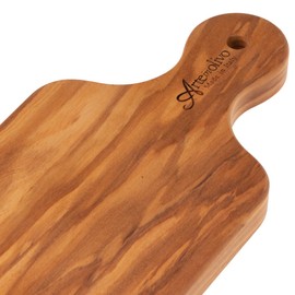 [arteinolivo] Olive Wood Paddle Shaped Cutting Board (Small)