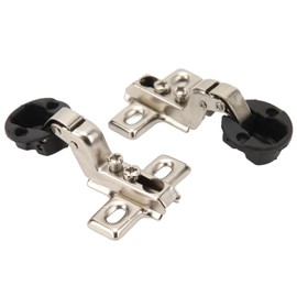 2Pcs Soft Close Hinge Mini Pipe 26Mm Glassdoor Cabinet Doors Cabinetdoor 2 Or 4 Holes Cabinet Hinge Cupboard Hinge Application Range Shutter Hinges (Insert)