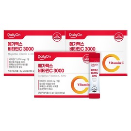 Daily On Megamax Vitamin C 3000 60 sachets x 3 (6 months) / 데일리온 메가맥스 비타민C 3000 60포x3개(6개월)