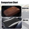 Car Center Console Cushion Pad Accessories Interior Protection Universal Leather