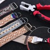 LEONTOOL Glass Breaking Pliers, Flat Jaw, Keychain Pliers with Rubber