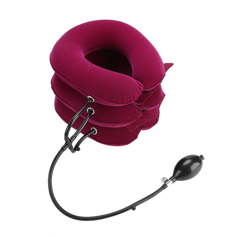 Portable Lightweight Inflatable U Shape Cervical Neck Stretcher Traction Device