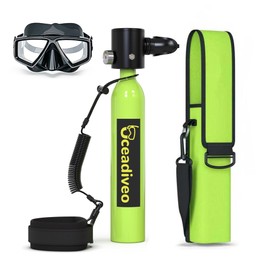 OCEADIVEO 0.5L Mini Scuba Tank for Snorkeling