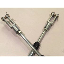 na JOHN DEERE AT105279 DOZER CRAWLER THROTTLE CABLE 550 550A 550B 555 555A 555B 48"