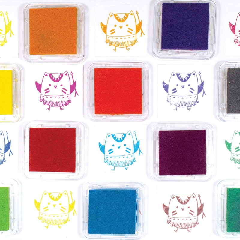 Aladine Izink Pigment Metal Gold Ink Pad - Gold Ink