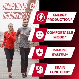 DEDICAD Suplemento NAD 1000 mg - Suplemento NAD puro - Reparación de energía y ADN, defensa del envejecimiento, función cerebral - 60 cápsulas