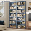 FACBOTALL 82" Tall Bookshelf, 7-Tier Open Shelves Bookcase, Freestanding Display