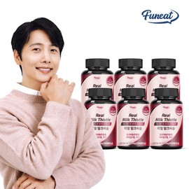 6 bottles of Punnit Liver Health Real Milk Thistle (18 months' supply) / 퍼니트 간건강 리얼 밀크씨슬 6병 (18개월분)