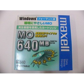 Maxell Data 3.5 Mo 1 Piece 640MB Windows Format MA-M640.WIN.B1E