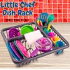 Kids Pretend Play Dishes Children's Kitchen Playset - Wash and