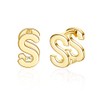 SANNYRA Initial Stud Earrings for Women - Stud Earrings for