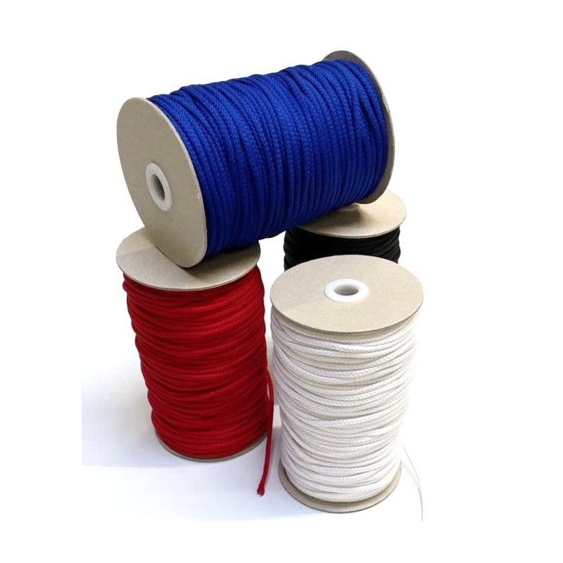 4mm Polyester Cord Soft Strong Drawstring Piping Laces Hoodie Joggers