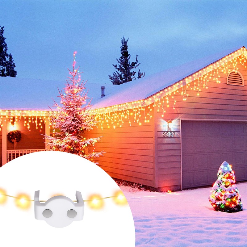 Watayo Extra Strong Magnetic Christmas Light Clips- Magnetic Light Clips