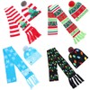 Hat Scarf Set Flexible Ultral Warmth Comfort Lightweight For Winter