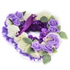 Artificial Heart Shaped Wreaths Wedding Wreaths Fake Flowers Decoration for