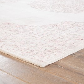 Jaipur Living Malo Medallion White Area Rug (2' X 3')