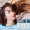 ELANE 4 Pack Root Comb Applicator Bottle,Oil Comb Applicator for