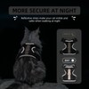 Muecleao Escape Proof Cat Harness and Leash Set, Premium Microfiber