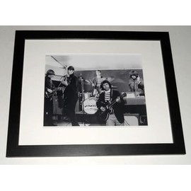 Framed Early Grateful Dead 1966 Warlocks Bob Weir, Jerry Garcia, Pigpen 14"x17"