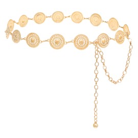 NEOREAL Metal Waist Chain Sun Flower Body Belly Belt Gold Silver Belts Jewelry Accessories for Women Girls