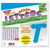 TREND enterprises, Inc. T-2702 Blue 4" Italic Combo Ready Letters