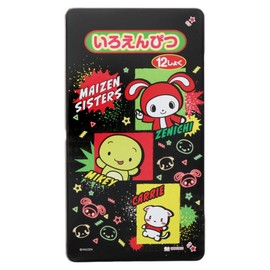 Sunstar Stationery S5018889 YouTuber Colored Pencils, 12 Colors, Maizen Sisters