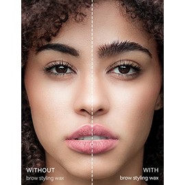 MAKI YIKA- Cera para cejas - Gel transparente para cejas Cera para peinar cejas para cejas esponjosas, gel para cejas resistente al agua, jabón para c