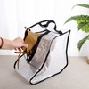 2 Pcs Clear Boot Storage Bag,Plastic Tall Boot Bag,Shoe Bags
