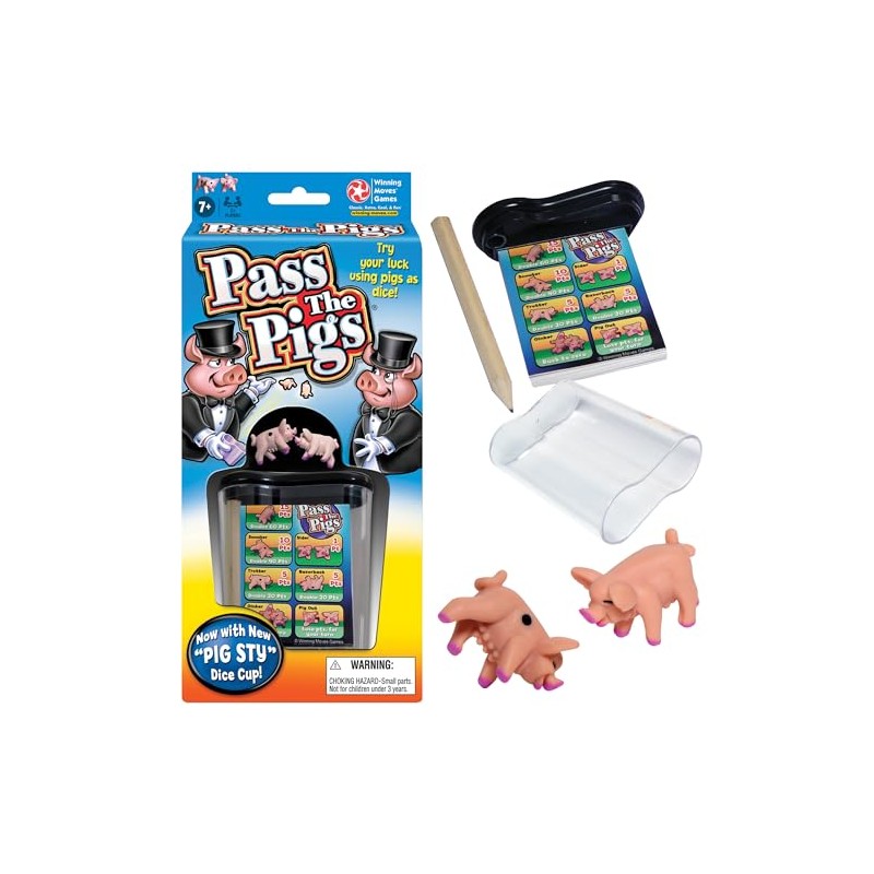 Pass The Pigs by Winning Moves Games USA, a Hilarious