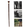 TOVINANNA Wooden Walking Sticks for Men Durable Anti-Slip Handle for