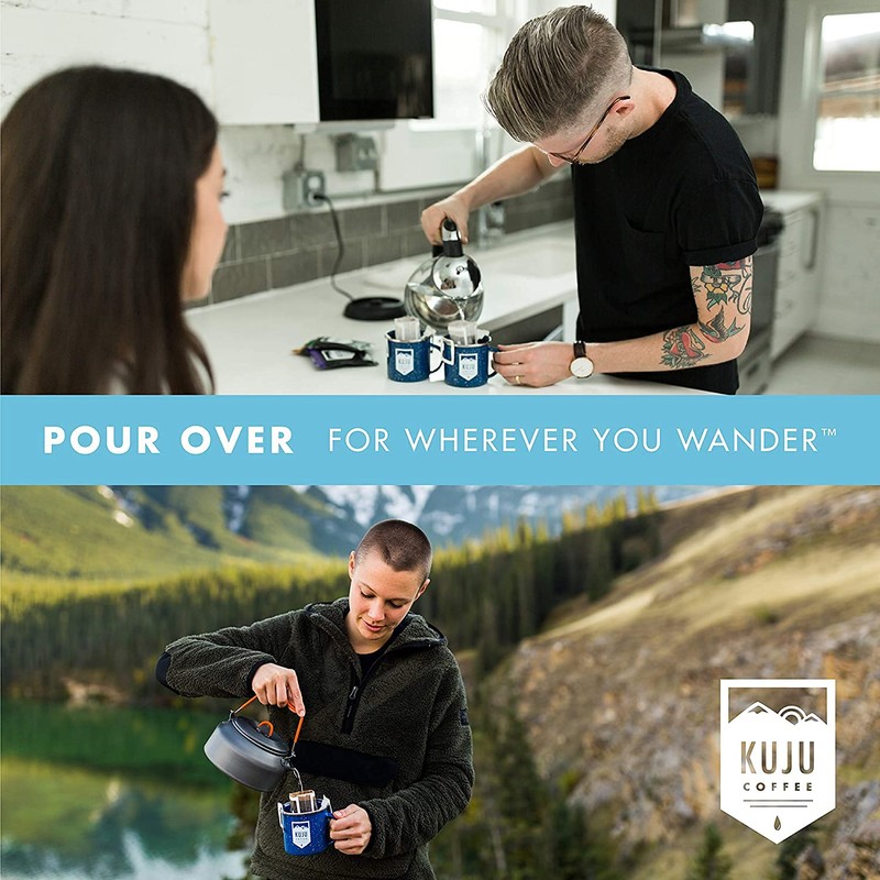 Kuju Coffee Premium Pour Over Camping Coffee Singles - 6
