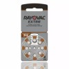 Rayovac Extra Hearing Aid Batteries, Size 312 (80 Total Batteries)