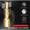 Alarm Disc Lock Set, Brake Lock, Anti-Theft Waterproof 110 dB